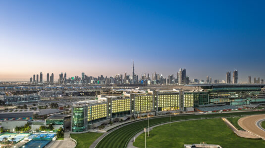 The Meydan Hotel Exterior